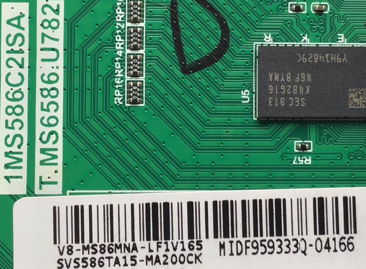 MAIN PARA TV HKPRO / SVS586TA15-MA200CK / T.MS6586.U782 / V8-MS86MNA-LF1V165 / 1MS586C2ISA / MODELO HKP49UHD5 / ESTA TARJETA ES CHINA Y ES UTILIZADA EN DIFERENTES MARCAS Y MODELOS / ENTRAR A DESCRIPCIÓN DEL PRODUCTO - Imagen 2