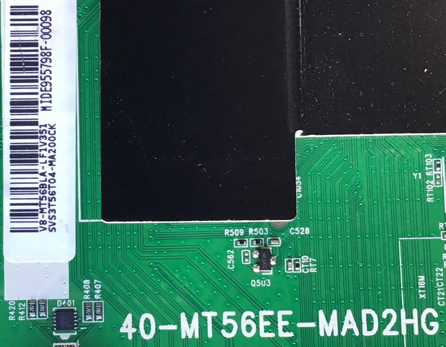 MAIN  PARA TV OLIMPO /  SVS3T56T04-MA200CK / 40-MT56EE-MAD2HG /  V8-MT56BLA-LF1V351 / 3MT56EE / MODELO 43D1620 / ESTA TARJETA ES CHINA Y ES UTILIZADA EN VARIAS MARCAS Y MODELOS / ENTRAR A DESCRIPCION DEL PRODUCTO - Imagen 2