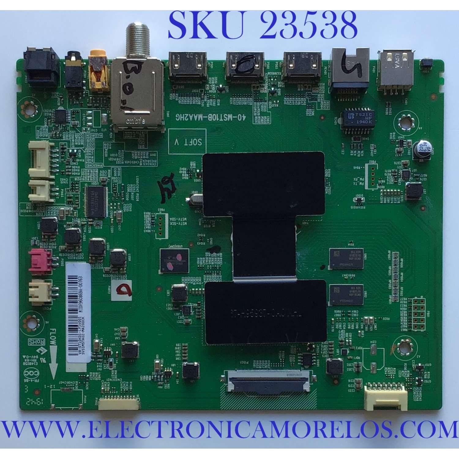 MAIN PARA TV HITACHI / SVS1MSTA02-MA200CK  / 40-MST10B-MAA2HG / V8-ST10K01-LF1V001  / ESTA TARJETA ES CHINA Y ES UTILIZADA EN DIFERENTES MARCAS Y MODELOS / ENTRAR A DESCRIPCIÓN DEL PRODUCTO