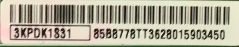 T-CON PARA TV PHILIPS / 3KPDK1S31 / PANEL 0B75P3002 / MODELO 75PFL6601/F7 - Imagen 2