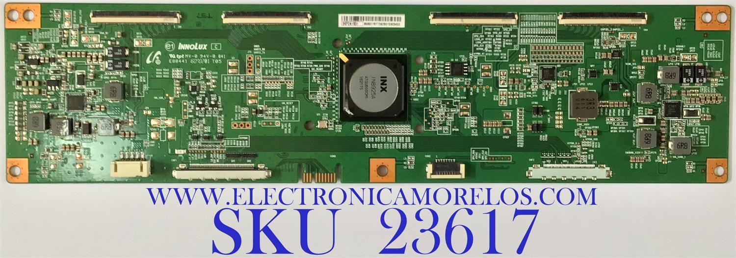 T-CON PARA TV PHILIPS / 3KPDK1S31 / PANEL 0B75P3002 / MODELO 75PFL6601/F7
