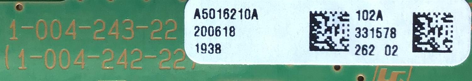 LED DRIVER PARA TV SONY 4K UHD HDR SMART TV / NUMERO DE PARTE A5016210A 102 / 1-004-243-22 / 1-004-242-22 / A-5016-210-A 102 / A5016210A / PANEL YDAF065DNU01 / DISPLAY T650QVN08.9 / MODELO XBR-65X950H / XBR65X950H - Imagen 2