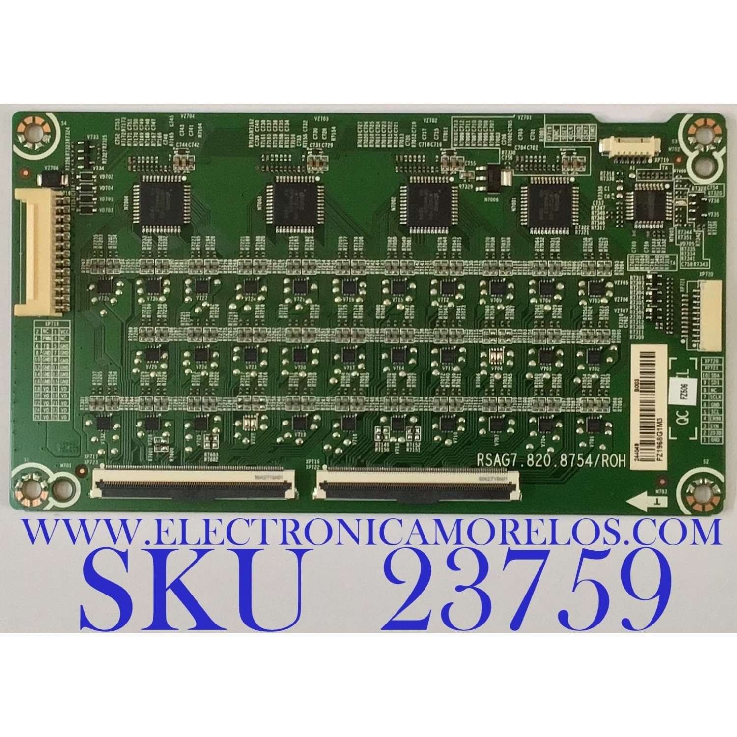 LED DRIVER PARA TV HISENSE / 244049 / RSAG7.820.8754/ROH / PANEL HD650V3U51-TAL3/S2/BZFJ/GM/ROH / MODELO 