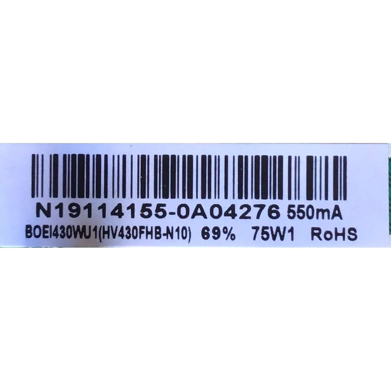 FUENTE PARA TV VIZIO / NUMERO DE PARTE 60101-03592 / PW.220W1.671 / 4300034262 / A19100822-0A01198 / HV650QUB-N90 / MODELO V655-H9 LINIZC / V655-H9 - Imagen 2
