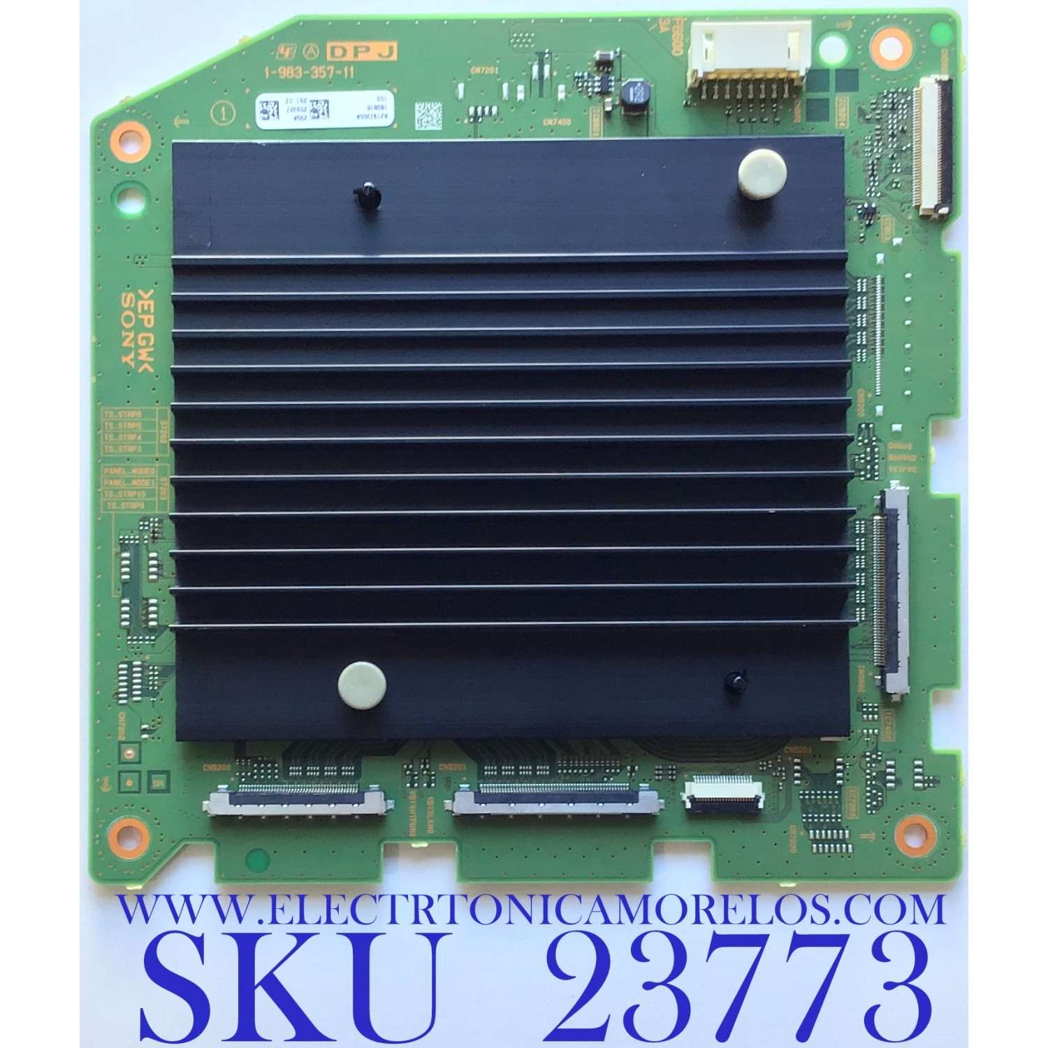 TARJETA DPJ PARA TV SONY / NUMERO DE PARTE A-2197-355-A / 1-983-357-11 / 173712911 / A2197355A / PANEL YD85009UNG01 / MODELO XBR-65A9F / XBR65A9F