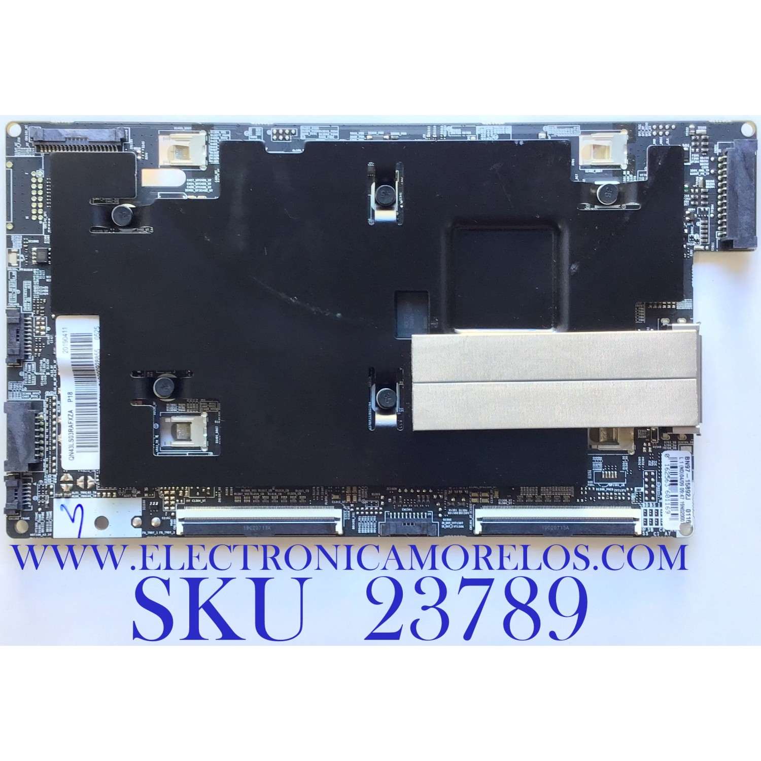 MAIN PARA SMART TV SAMSUNG QLED 4K UHD CON HDR RESOLUCION (3.840 x 2.160) / NUMERO DE PARTE BN94-14506H / BN41-02697A / BN97-15892J / PANEL CY-QR043HGEV1H / MODELO QN43LS03RAFXZA