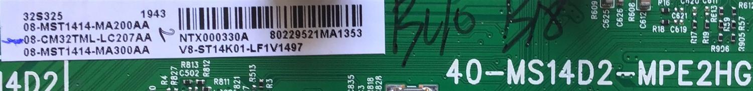 MAIN FUENTE PARA TV TCL / 08-CM32TML-LC207AA / 40-MS14D2-MPE2HG / 08-MST1414-MA300AA / MODELO 32S325 / ESTA TARJETA ES CHINA Y ES UTILIZADA EN DIFERENTES MARCAS Y MODELOS / ENTRAR A DESCRIPCIÓN DEL PRODUCTO - Imagen 2