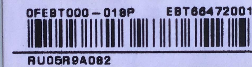 MAIN PARA TV LG NANOCELL AI THINQ 8K SMART TV / NUMERO DE PARTE EBT66472001 / EAX69086506(1.0) / 66066902 /  PANEL NC750DZD-AAJH1 / DISPLAY LC750DZ5(SM)(A1) / MODELO 75NANO99UNA / 75NAN099UNA / 75NANO99UNA.AUSWLJR - Imagen 2