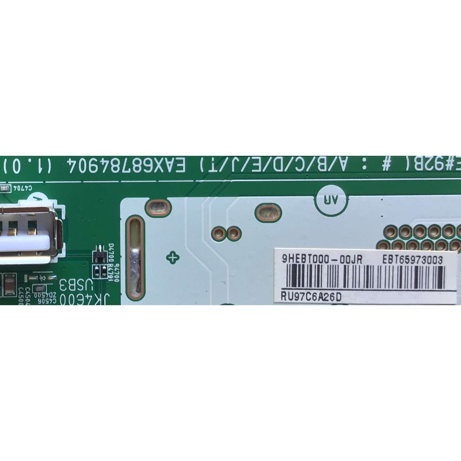 MAIN PARA TV LG OLED 4K UHD SMART TV / NUMERO DE PARTE EBT65973003 / EAX68784904 / EAX68784904(1.0) / PANEL AC650AQL EMA1 / OLED65B9PUA / OLED65B9PUA.DUSQLJR - Imagen 2
