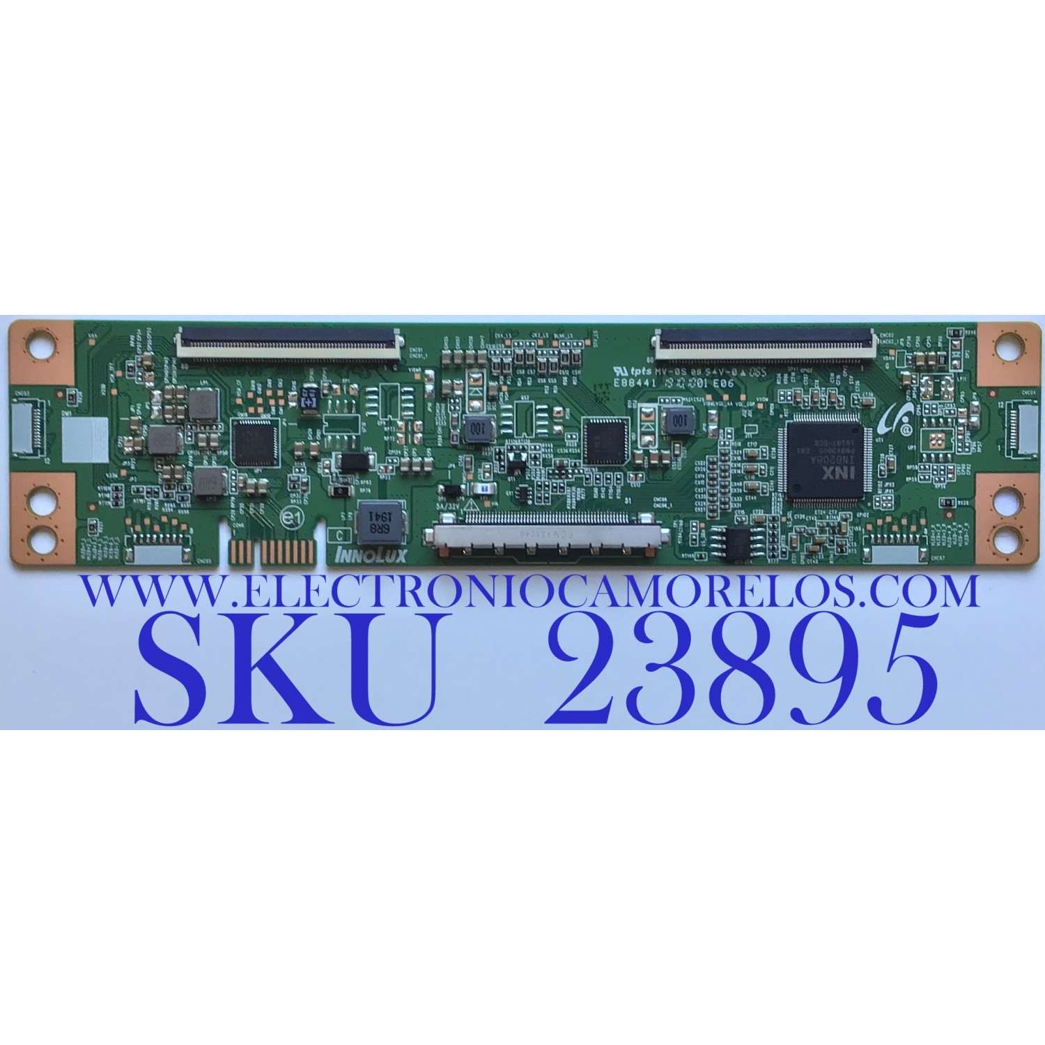 T-CON PARA TV TCL ORIGINAL 4K ANDROID UHD HDR SMART TV / NUMERO DE PARTE EACDJ7E13 / E88441 / PANEL´S LVU500NDL / LVU500NDJL / SDL500WY (QD0-F19) / MODELOS 50S525 / 50S535 / 50Q20300 / 50A527 / E4AA50R