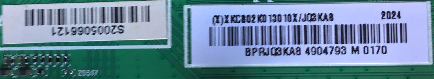 MAIN PARA SMART TV VIZIO HDR 4K RESOLUCION (3840 X 2160) / NUM DE PARTE 756TXKCB02K013 / XKCB02K013 / 715GA671-M01-B00-004Y  / PANEL TPT550U1-QVN05.U REV:S5DB1J / DISPLAY 5555T32S18 / MODELOS M55Q7-H1 / M55Q7-H1 LTCWZXKW / M55Q7-H1 LTCWZXLX - Imagen 3