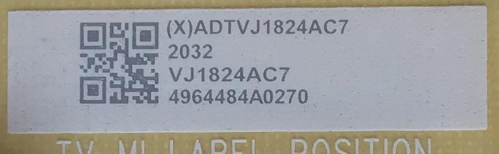 FUENTE DE PODER PARA TV VIZIO / NUMERO DE PARTE ADTVJ1824AC7 / 715G9208-P02-001-003S / (X)ADTVJ1824AC7 / PANEL´S TPT650UA-QVN07.U REV:S900F / TPT650UA.QVN07.U REV:S900G / MODELOS M65Q7-H1 / M65Q7-H1 LTMWZYKW / M65Q7-H1 LTCWZYKW / M656-G4 - Imagen 2