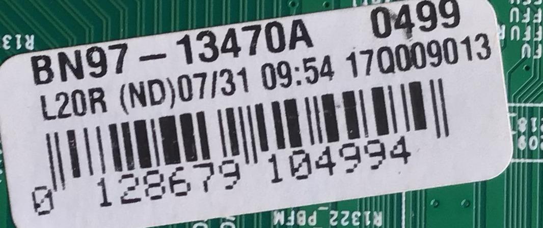 MAIN PARA SMART TV SAMSUNG 4K UHD / NUMERO DE PARTE BN94-12433A / BN41-02568B / BN97-13470A / MODELOS UN55MU6300FXZA FA01 / UN55MU6300FXZA FF05 - Imagen 2