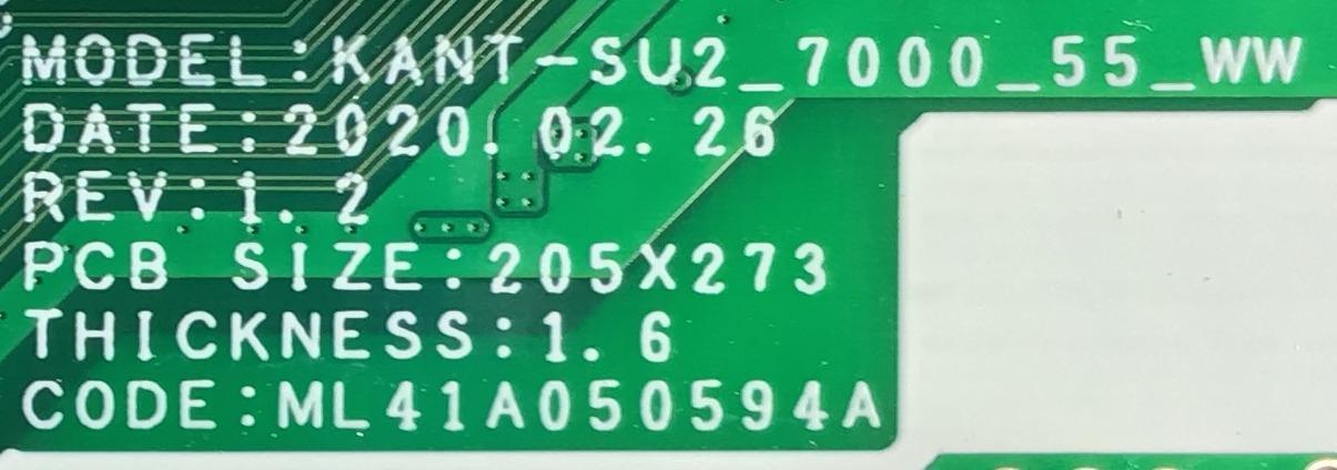 MAIN FUENTE (COMBO) PARA TV SAMSUNG 4K·UHD·HDR / NUMERO DE PARTE BN96-51369A / ML41A050594A / BN9651369A / KANT-SU2_7000_55_WW / VT50UH160 / T500QVN04.0 / MODELOS UN50TU700DFXZA AB03 / UN50TU7000FXZA AB03 / UN50TU7000FXZX AB03 / UN50TU7000FXZC AB03 - Imagen 3
