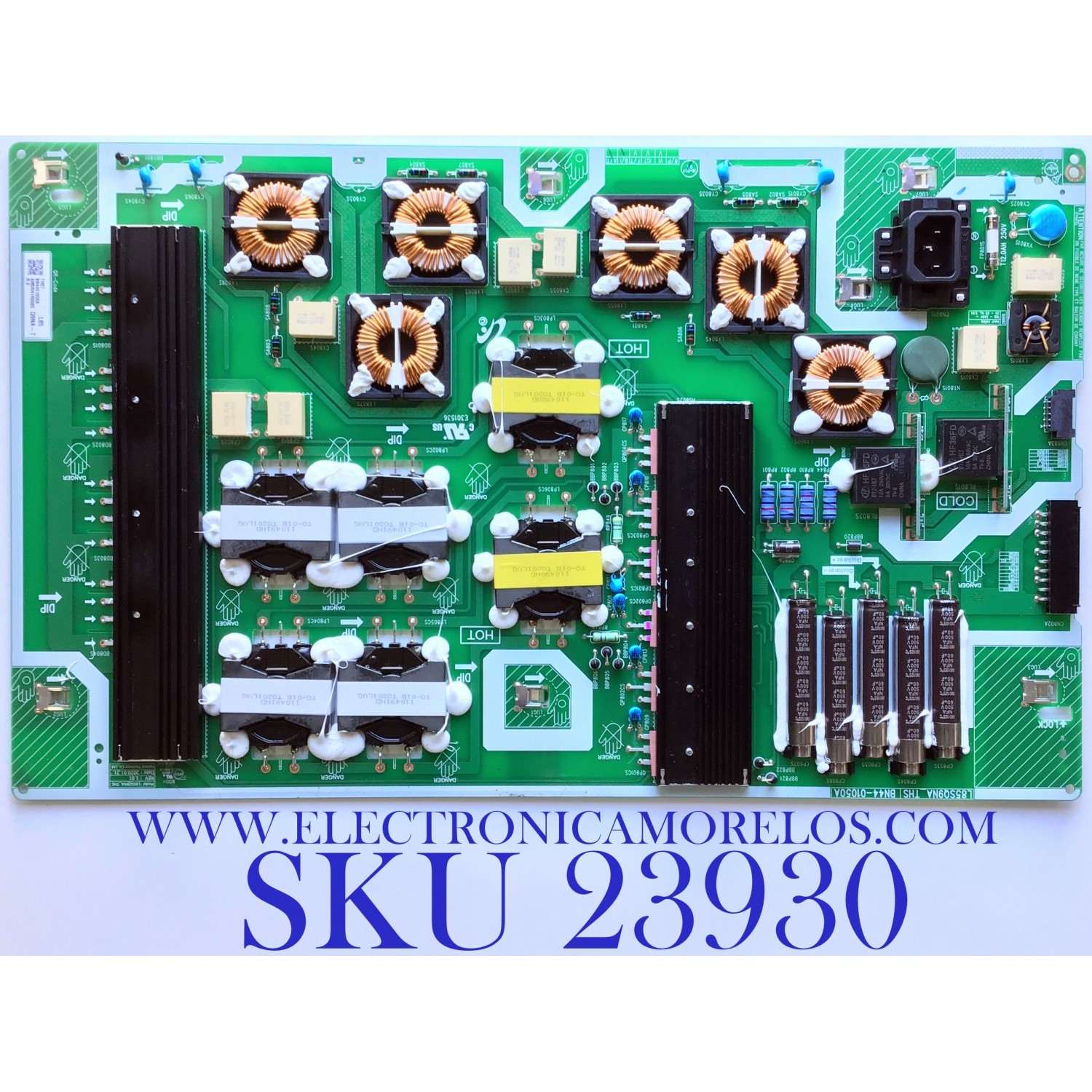 FUENTE DE PODER PARA TV SAMSUNG / NUMERO DE PARTE BN44-01050A / L85SQ9NA_THS  / BN4401050A / AM5RN210301 / PANEL CY-TT085JLAV2H / MODELO QN85Q900TSFXZA AA01