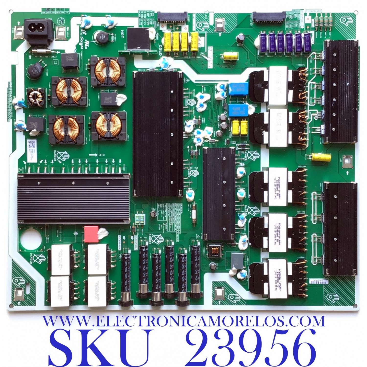 FUENTE DE PODER PARA TV SAMSUNG QLED / NUMERO DE PARTE BN4401034A / L65S9NA_TSM / BN44-01034A / ST65F281D1/WVD / PANEL CY-TT065FLLV2H / CY-TT065FLLV5H / MODELOS QN65Q90 / QN65Q90TAFXZA FB03 / QN65Q90TAFXZA AB04 / QN65Q90TAFXZA FA02 / QN65Q90TAFXZA AF07