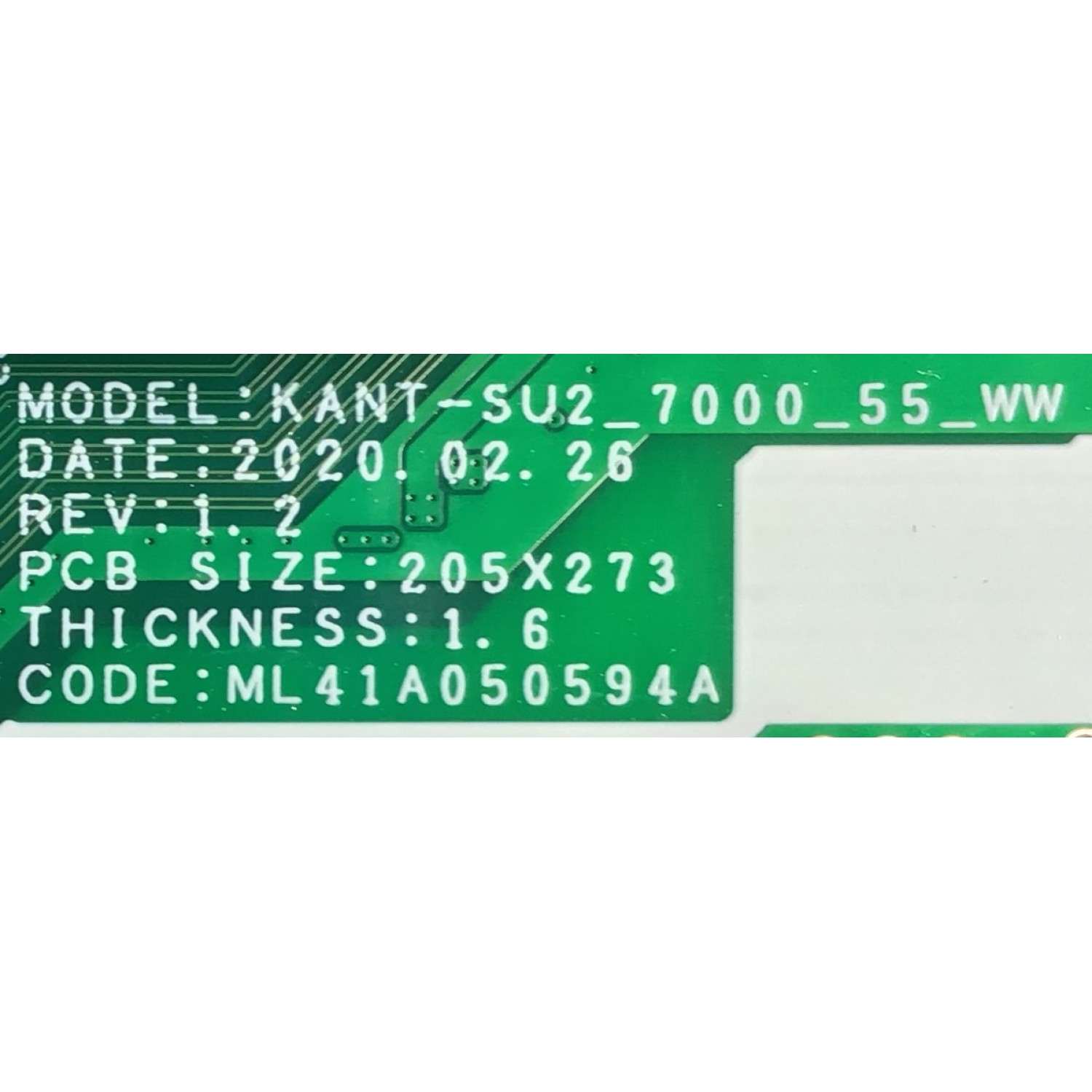 MAIN FUENTE (COMBO) PARA TV SAMSUNG 4K·UHD·HDR / NUMERO DE PARTE BN96-51369A / ML41A050594A / BN9651369A / KANT-SU2_7000_55_WW / VT50UH160 / T500QVN04.0 / MODELOS UN50TU700DFXZA AB03 / UN50TU7000FXZA AB03 / UN50TU7000FXZX AB03 / UN50TU7000FXZC AB03 - Imagen 3
