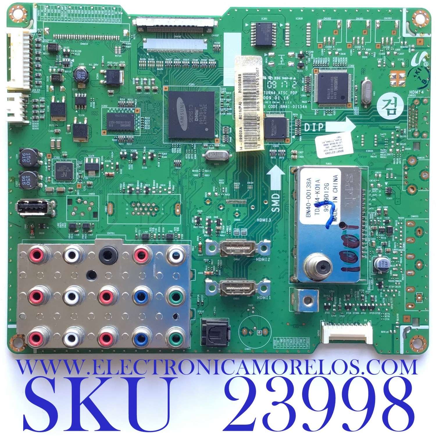 MAIN PARA TV INSIGNIA / NUMERO DE PARTE  BN94-02902A / BN41-01154A / BN97-03134A / MODELO NS-P502Q-10A