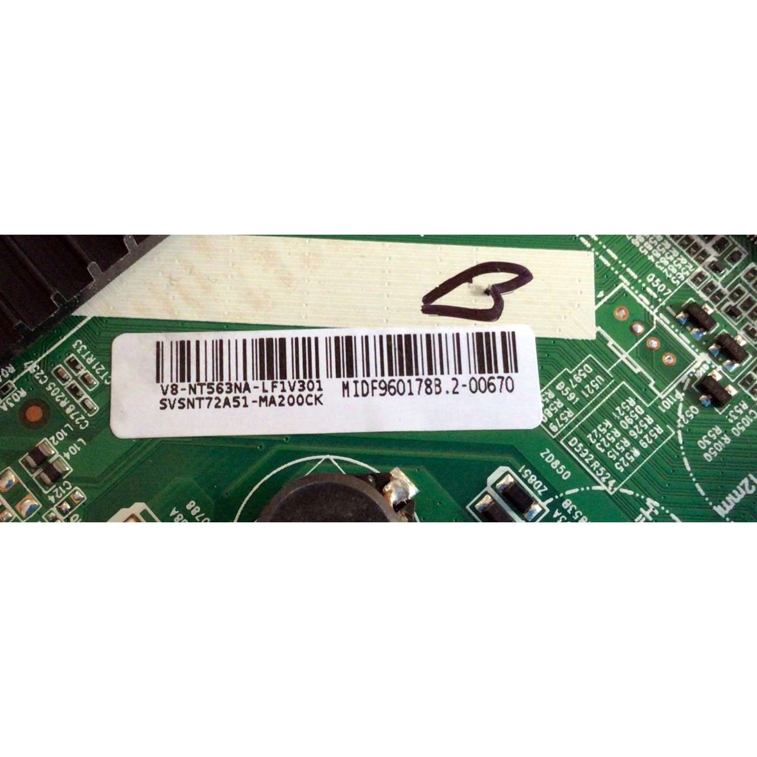 MAIN FUENTE PARA TV HKPRO / SVSNT72A51-MA200CK / 40-3NT63M-MAB2HG / V8-NT563NA-LF1V301 / 20190117 / ESTA TARJETA ES CHINA Y ES UTILIZADA EN DIFERENTES MARCAS Y MODELOS / ENTRAR A DESCRIPCIÓN DEL PRODUCTO - Imagen 3