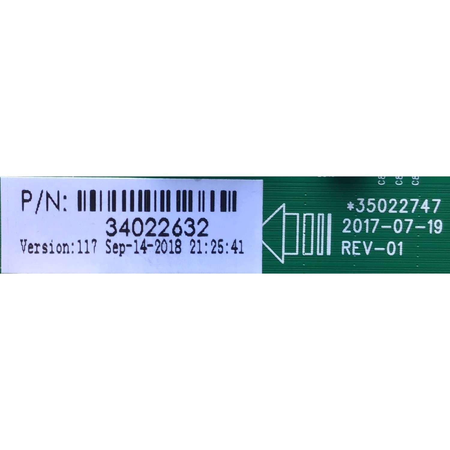 MAIN PARA SMART TV ELEMENT 4K·UHD RESOLUCION (3840x2160p) / NUMERO DE PARTE 34022632 / 35022747 / 482YTAK / 180820N1A / DN180030N11301 / PANEL LSC550FN11 / MODELO E4SW5518 - Imagen 3