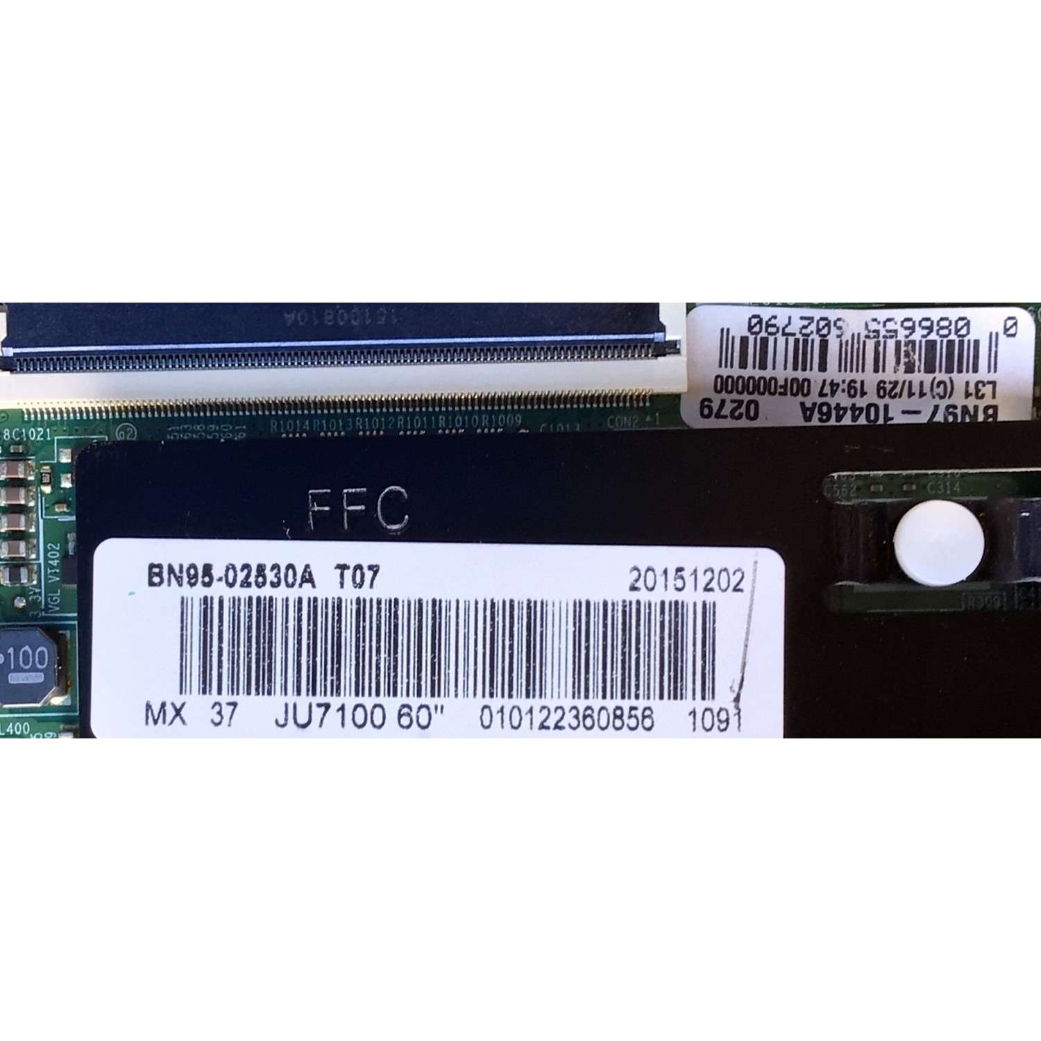 T-CON PARA TV SAMSUNG / NUMERO DE PARTE  BN95-02530A / BN41-02291A / BN97-10446A / PANEL CY-TJ060FGSV1H / MODELO UN60JS8000FXZA MD01 - Imagen 2