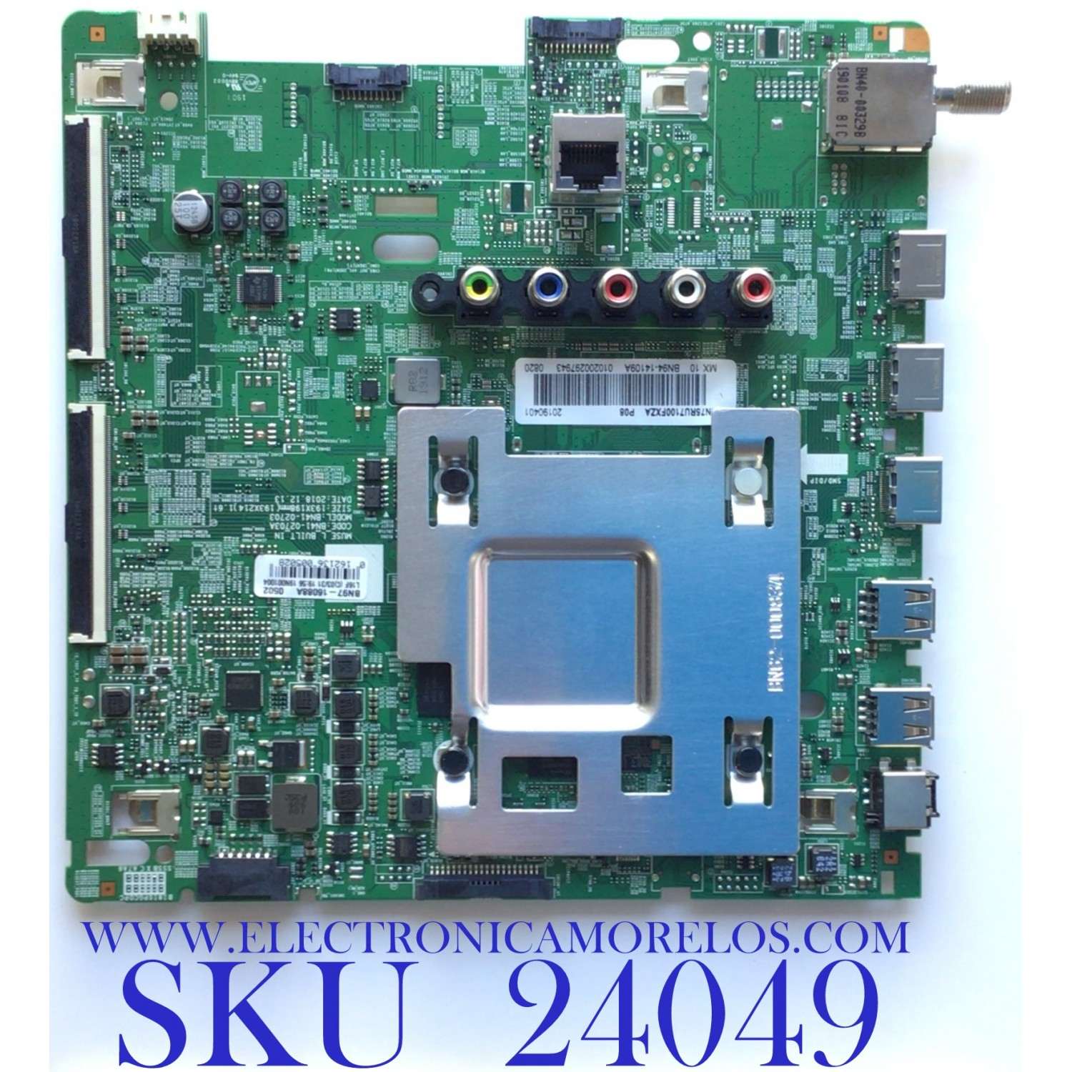 MAIN ORIGINAL PARA SMART TV SAMSUNG 4K UHD HDR / NUMERO DE PARTE  BN94-14109A / BN41-02703A / BN97-16088A / PANEL CY-NN075HGLV5H / MODELO UN75RU7100FXZA