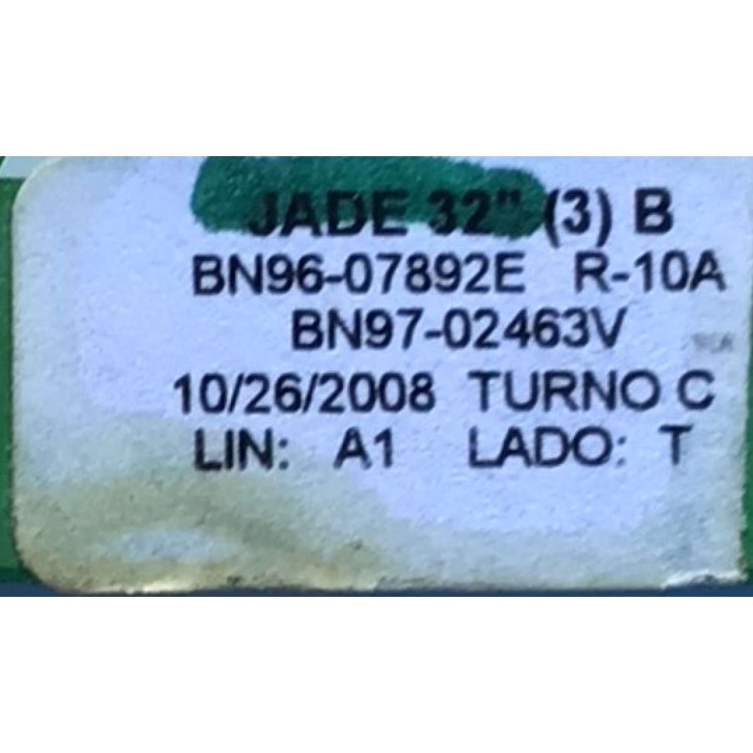 MAIN PARA TV SAMSUNG / NUMERO DE PARTE  BN96-07895C / BN41-00965B  / BN97-02463V / PANEL V260B1-L04 REV.C2 / MODELO LN26A330J1DXZA  - Imagen 4