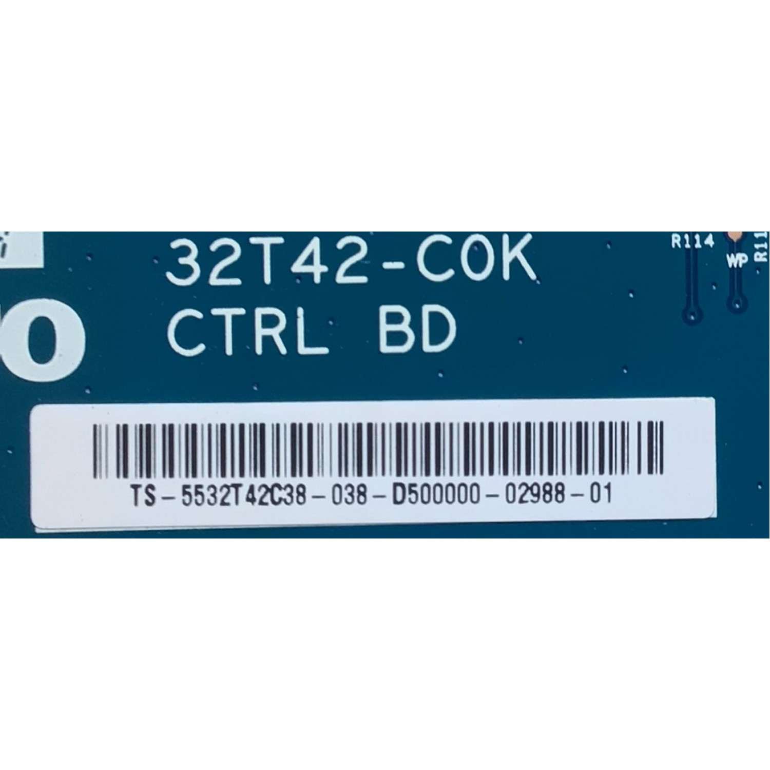 T-CON PARA TV VIZIO / NUMERO DE PARTE 55.32T42.C38 / 32T42-COK / 5532T42C38 / PANEL TPT320B5-HVN05.A REV:S601C / TPT320B5-HVN05.A REV:SB00A MODELO D32F-G4 LTMWQMMW / LBVAQPMW / D32F-G1 LTMWQM - Imagen 2