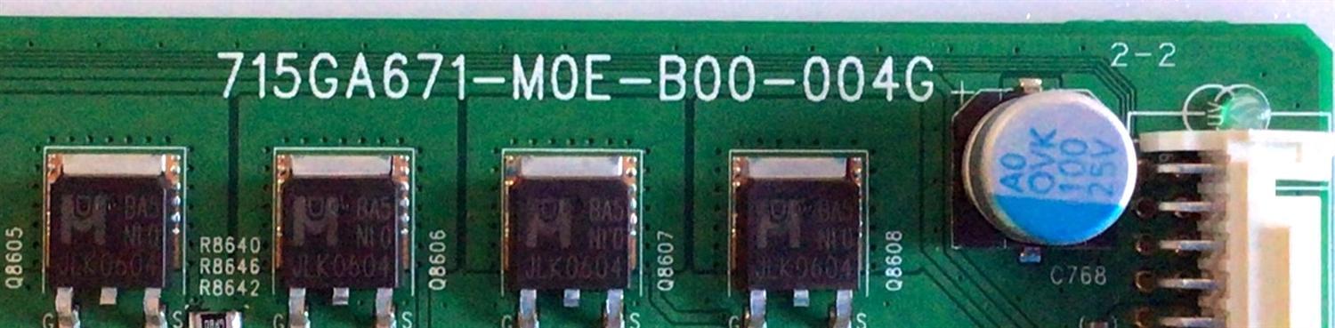 MAIN PARA TV VIZIO / NUMERO DE PARTE 756TXKCB02K005 / XKCB02K005 / 715GA671-M0E-B00-004G / 715GA671-M01-B00-004Y / PANEL TPT500U1-QVN03.U REV:SFB1H / MODELO M50Q7-H1 LTCWZKKW / LTCWZKMW - Imagen 2
