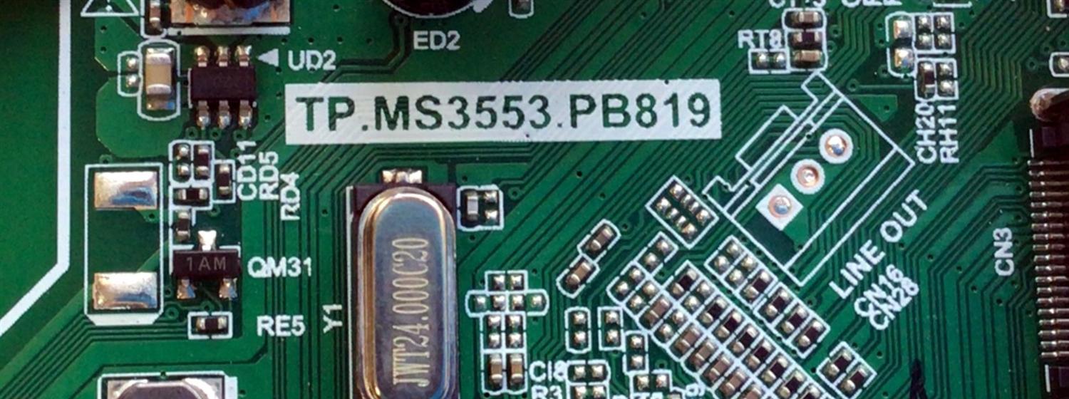 MAIN FUENTE (COMBO) PARA TV ELEMENT / NUMERO DE PARTE J18113461 / TP.MS3553.PB819 / 2605634A0 / PANEL C320X18-E8C-H / MODELO ELEFW328 - Imagen 2