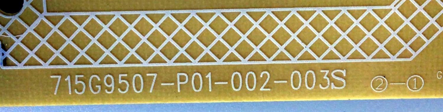 FUENTE DE PODER PARA TV INSIGNIA / NUMERO DE PARTE PLTVJQ351XXF6 / 715G9507-P01-002-003S / JQ351XXF6 / PANEL TPT430U3 / MODELO NS-43DF710NA21 - Imagen 3