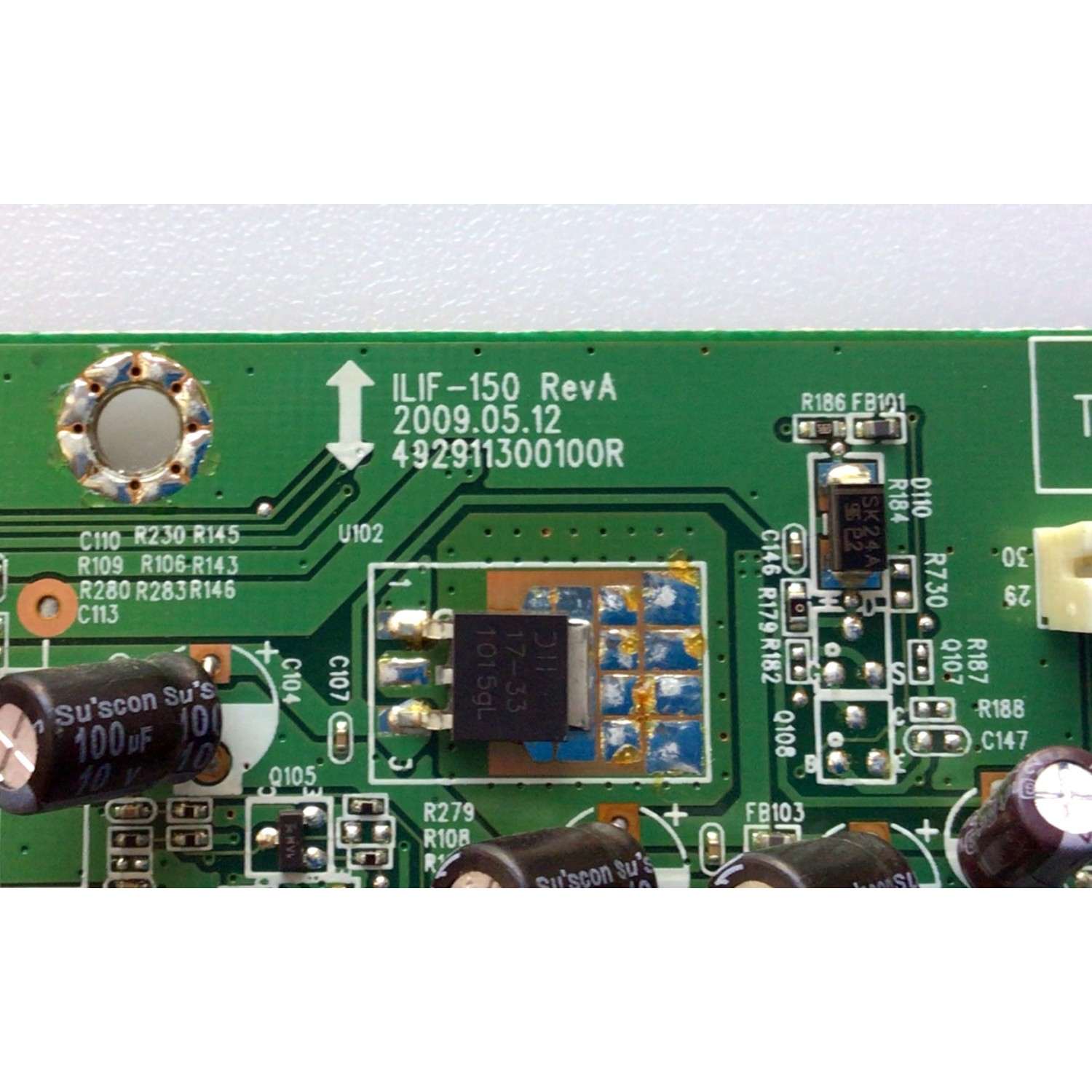 MAIN PARA TV HP / NUMERO DE PARTE 794761300A00R /492911300100R / ILIF-150 / PANEL LM270WF1 (TL)(C1) / MODELO 2710M - Imagen 3