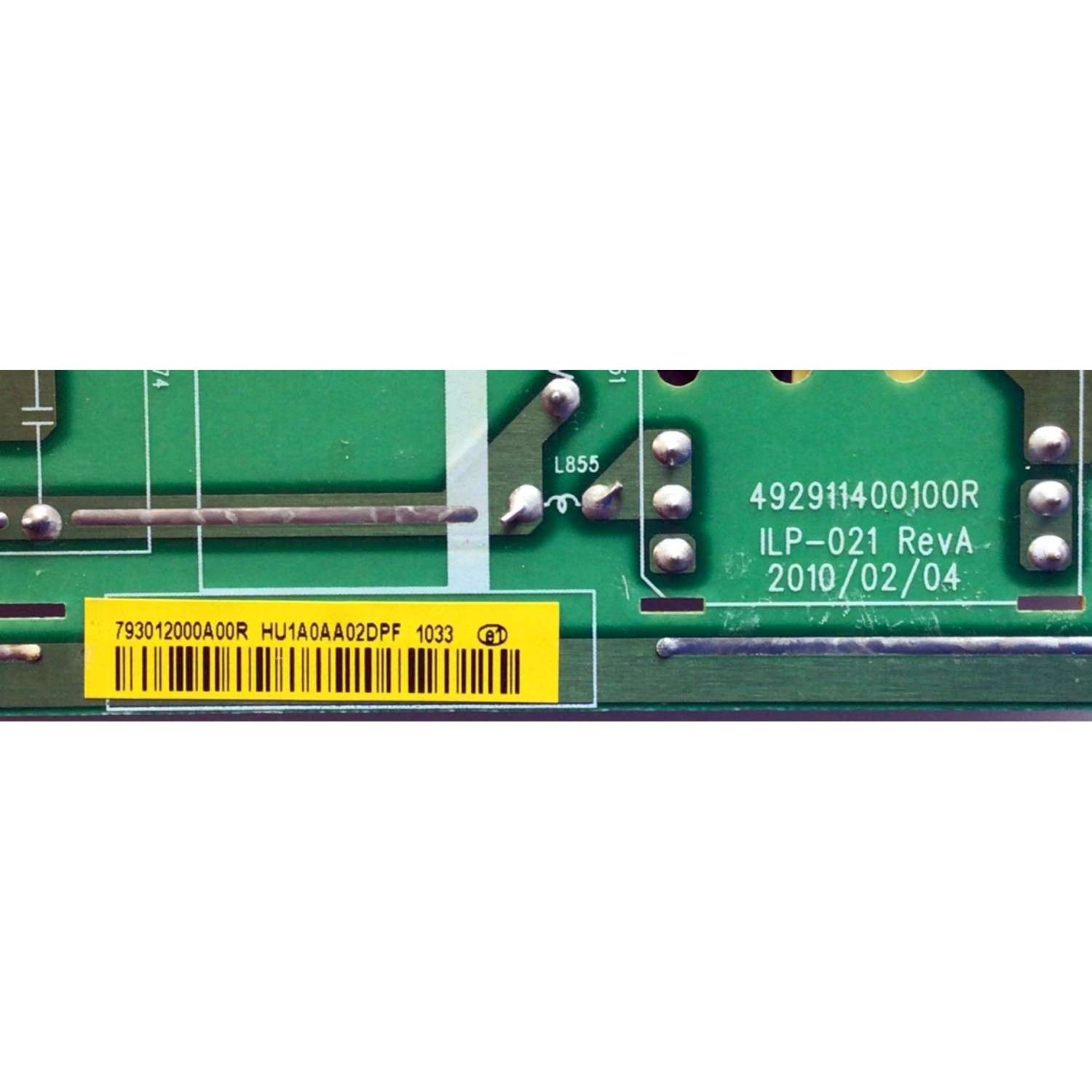 FUENTE DE PODER PARA TV HP / NUMERO DE PARTE 793012000A00R / 492911400100R / ILP-021 / PANEL LM270WF1 (TL)(C1) / MODELO 2710M - Imagen 2