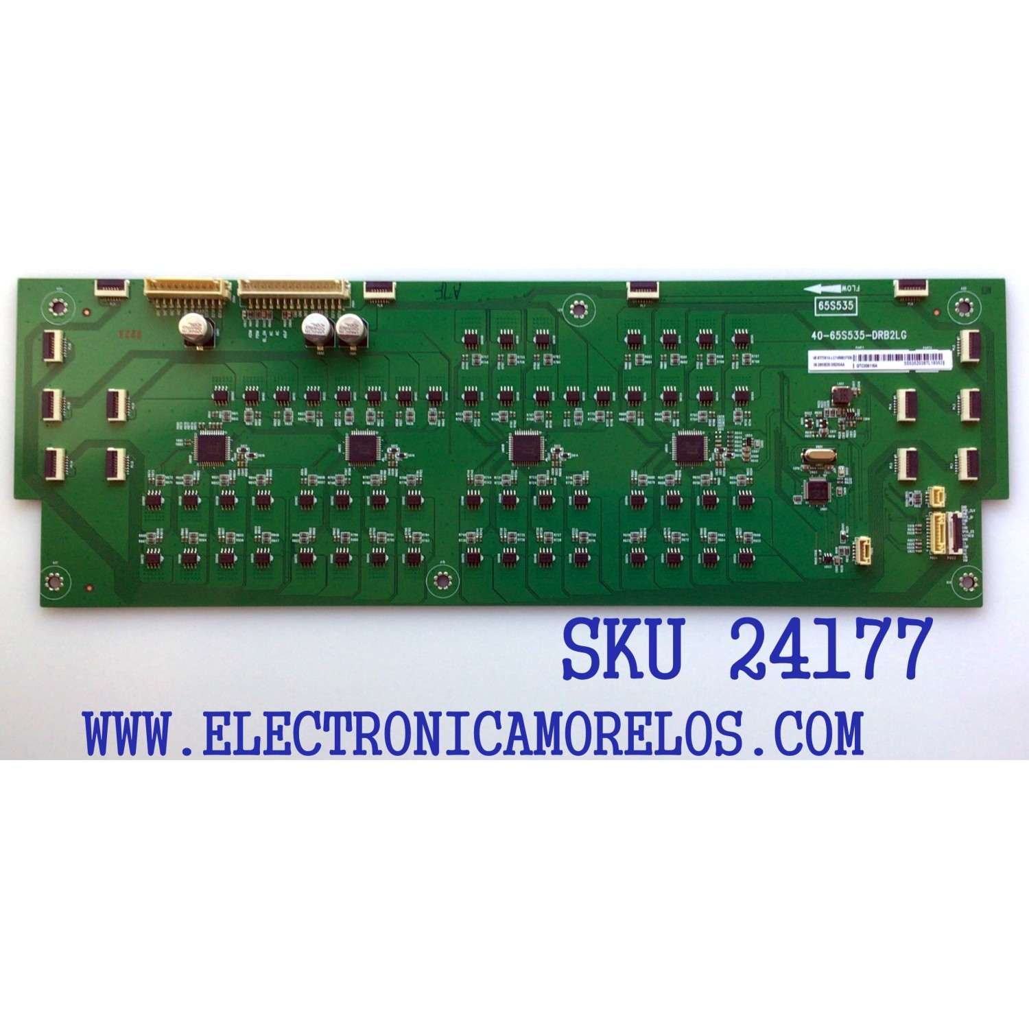 LED DRIVER PARA TV TCL / NUMERO DE PARTE 08-D65S535-DR200AA / 40-65S535-DRB2LG / V8-RT73K14-LC1V006 / 65S535 / PANEL LVU650NDJL / MODELO 65S535