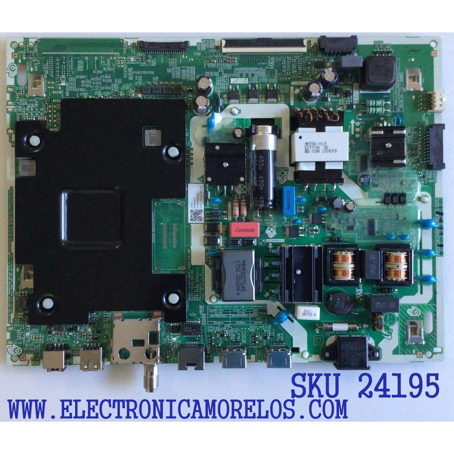 MAIN FUENTE ((COMBO)) ORIGINAL PARA TV SAMSUNG 4K·UHD·HDR SMART TV / NUMERO DE PARTE BN9651851A / BN96-51851A / ML41A050594A / KANT-SU2_7000_55_WW / PANEL CY-BT055HGCV2H / DISPLAY PT550GT02-1 / MODELOS UN55TU700DFXZA XA03 / UN55TU7000FXZA XA03