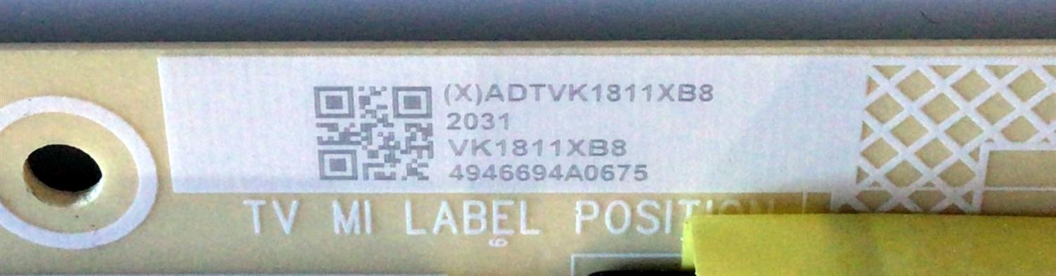 FUENTE DE PODER PARA TV VIZIO 4K HDR SMART TV / NUMERO DE PARTE ADTVK1811XB8 / 715GA750-P01-001-003S / VK1811XB8 / PANEL TPT430B5-GT013.H REV:S1G / MODELOS V435-H11 / V435-H11 LTM5ZG / V435-H1 / V435-H1 LTN5ZG / V435-H1 LTM5ZG - Imagen 3
