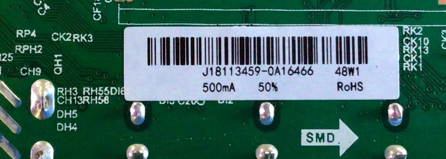 MAIN FUENTE (COMBO) PARA TV ELEMENT / NUMERO DE PARTE J18113459 / TP.MS3553.PB819 / 2605634A0 / PANEL C320X18-E8C-H / MODELO ELEFW328 - Imagen 2