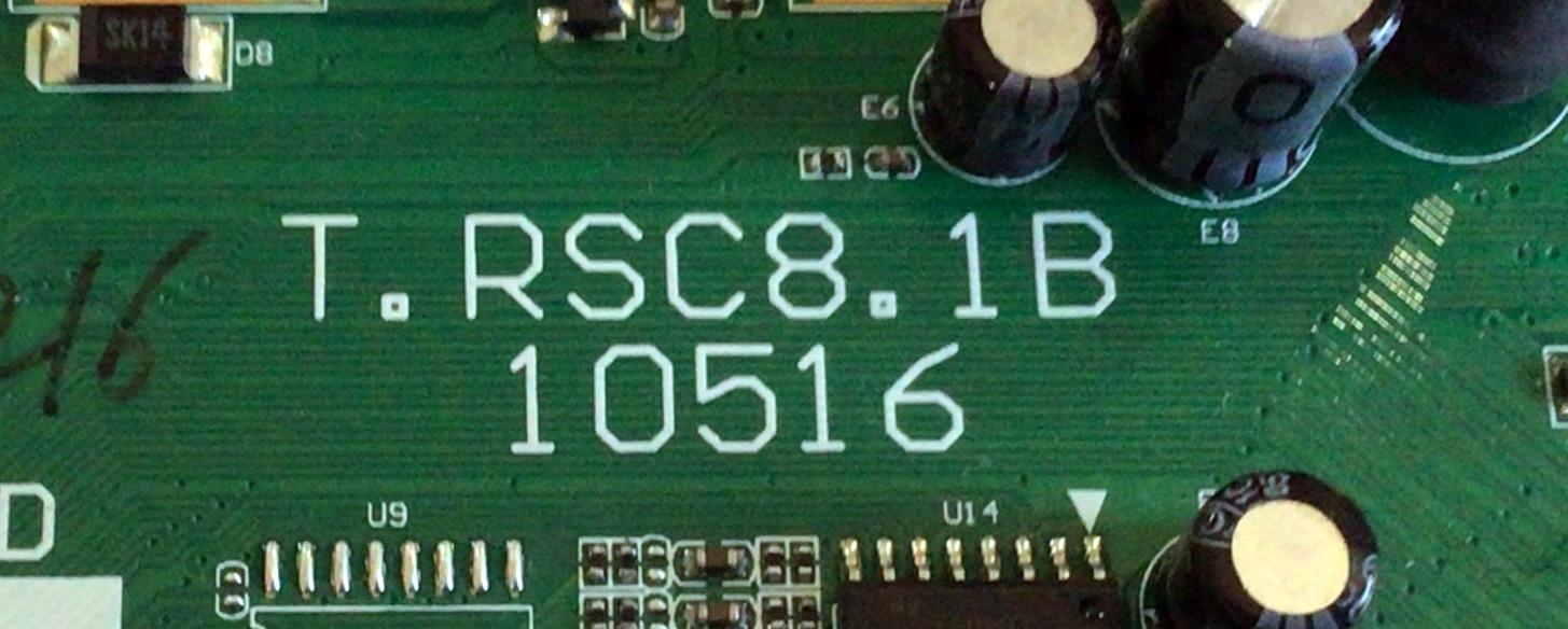 MAIN PARA TV SDE / NUMERO DE PARTE 11110300216 / T.RSC8.1B 10516 / T315XW02_VPL0PL1 / 10516 / PANEL T315XW02 V.P / MODELO HD3200A - Imagen 3