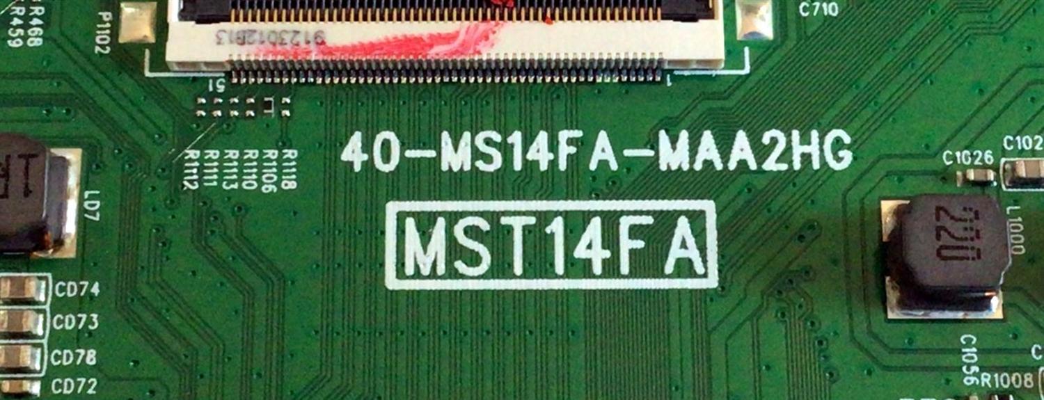 MAIN PARA TV TCL / NUMERO DE PARTE 08-MST1418-MA200AA / V8-ST14K01LF / 40-MS14FA-MAA2HG / 08-MST1418-MA300AA / MST14FA / DISPLAY PT320CT01-3 VER.1.3 / PANEL'S LVF395NDEL / MODELOS 40S325  - Imagen 2