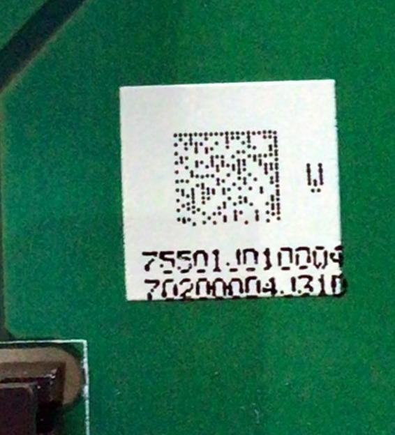 MAIN PARA TV VIZIO / NUMERO DE PARTE 791.01J10.0013 / 75501J01004 / 748.01J13.0011 / ARS73401M010001 / 15025-1 / PANEL LSC550FN11-801 / MODELO E55U-D2 LWZQTYDS - Imagen 2