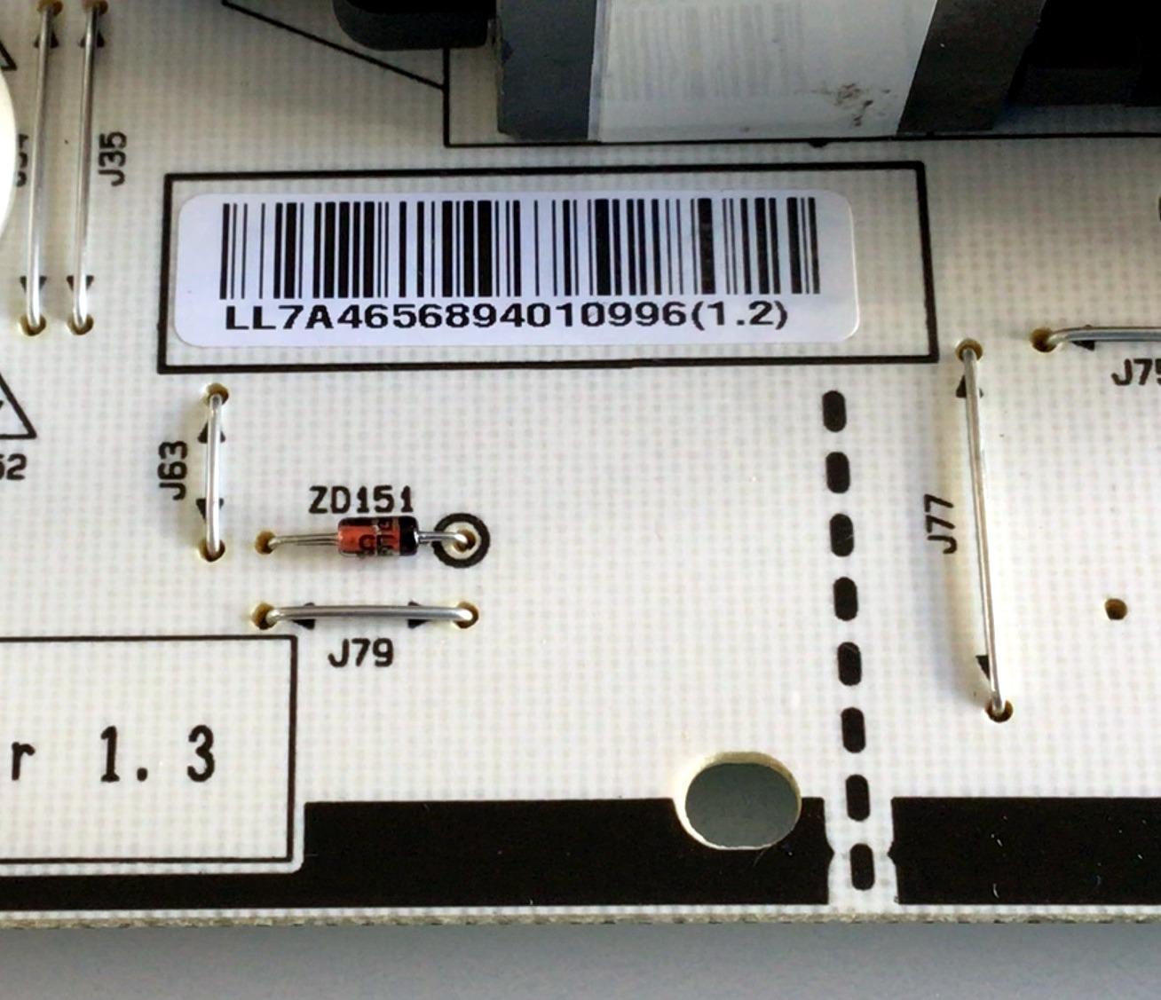 FUENTE DE PODER PARA TV LG OLED / NUMERO DE PARTE EAY65689401 / 65689401 / EAX68999701 / EPCA40CA2A / 3PCR02700B / LGP55CX-200P / EAX68999701(2.0) / LGP55CX-20OP / PANEL AC550AQL / MODELO OLED55CXPUA / OLED55CXPUA.DUSQLJR - Imagen 2