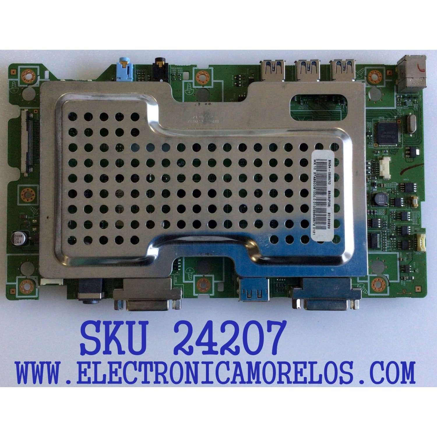 MAIN PARA MONITOR SAMSUNG / NUMERO DE PARTE BN94-05657D / BN41-01676A / BN97-06376Z / PANEL LTM270DL02 / MODELO LS27A850DS/ZA