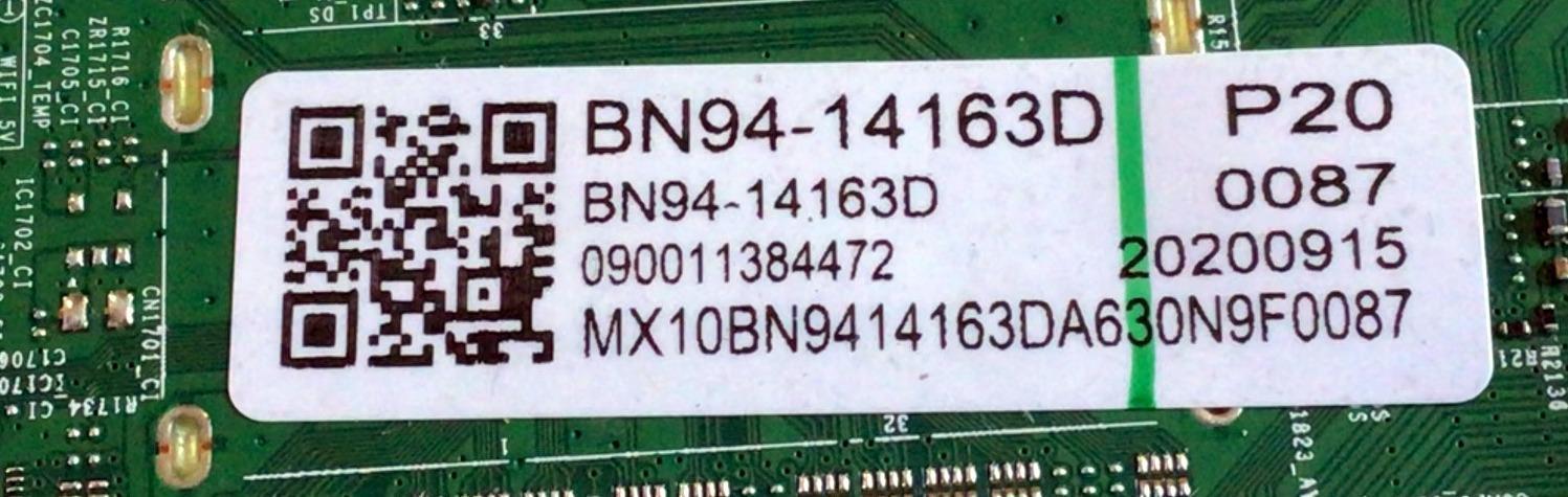 MAIN ORIGINAL PARA SMART TV SAMSUNG / NUMERO DE PARTE BN94-14163D / BN41-02695A / BN97-15663F / PANEL CY-NR065FGAV1H / DISPLAY T650QVN08.3 / MODELOS UN65RU8000FXZA / UN65RU8000FXZC / UN65RU8000FXZA AA02 / UN65RU800DFXZA AA02 / UN65RU8000FXZC AA02 - Imagen 3