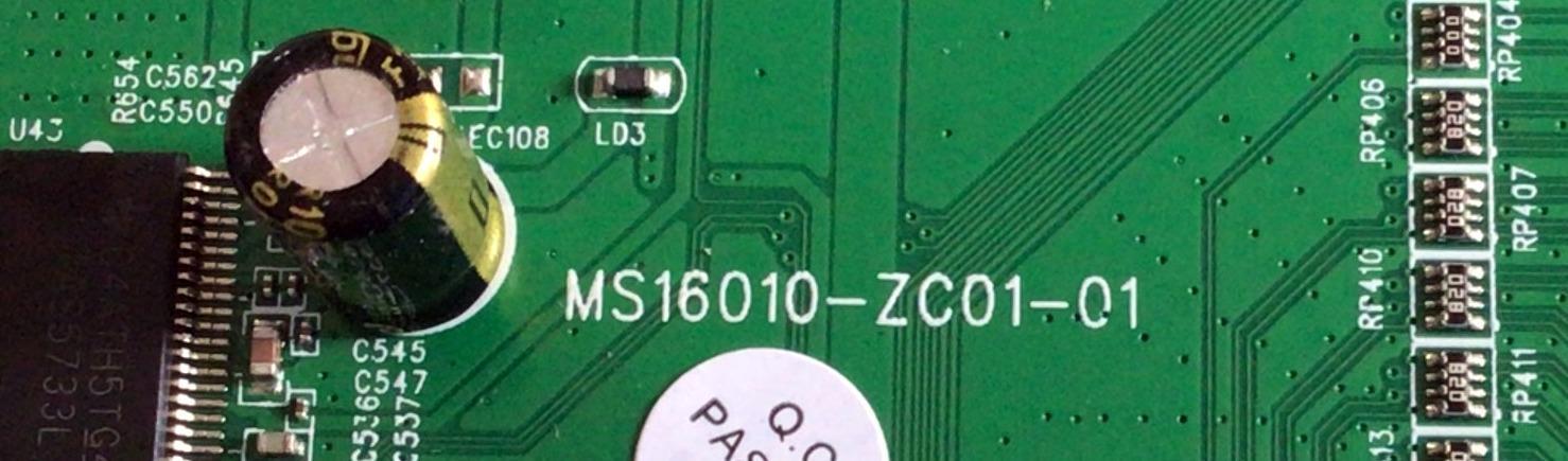 MAIN PARA TV JVC / NUMERO DE PARTE MS16010-ZC01-01 / 2E01413C0 / KB6160A / E503744 / PANEL CC580PV7D / DISPLAY CC580PV7D VER.02 / MODELO LT-58MAW595 / ((NOTA IMPORTANTE:CHECAR QUE EL PANEL Y MODELO CORRESPONDA CON SU TELEVISION)) - Imagen 2