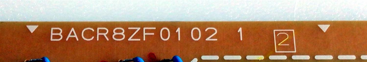 FUENTE DE PODER PARA TV SANYO / NUMERO DE PARTE AC78SMPWT / BACR8ZF0102 1 / PANEL HV650QUB-N9E / MODELO FW65R70F A  - Imagen 2