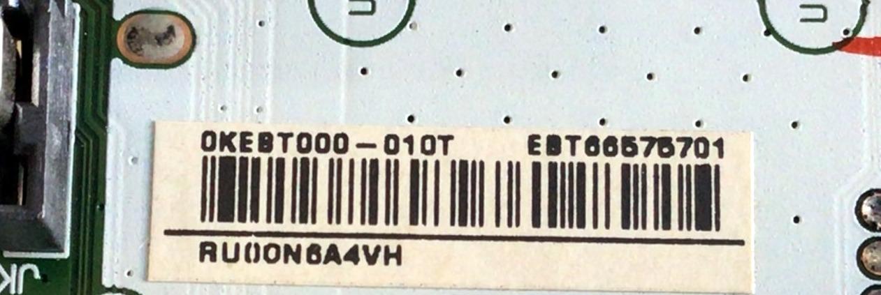 MAIN PARA TV LG 4K UHD AI THINQ SMART TV / NUMERO DE PARTE EBT66575701 / EAX69109605 / EAX69109605(1.0) / PANEL NC750DQH-ABHR1 / NUMERO DE DISPLAY HV750QUB-M7D / MODELO 75UN8570AUD / 75UN8570AUD.BUSFLKR - Imagen 3