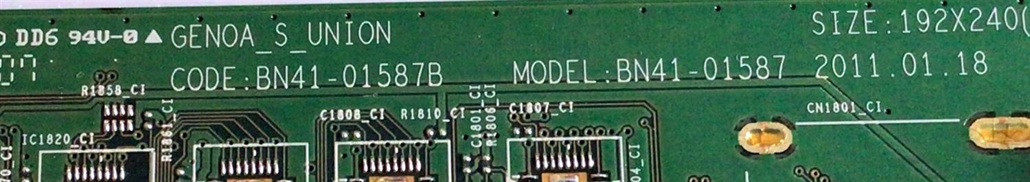 MAIN PARA TV SAMSUNG / NUMERO DE PARTE BN94-04359S / BN41-01587B / BN97-05205B / SUSTITUTAS BN94-04359K / BN94-05038L / BN94-04359N / BN94-04359P / PANEL LD460CSC-C1 / MODELO UN46D6420 / UN46D6420UFXZA CN01 / MAS PARTES SUSTITUTAS EN DESCRIPCION - Imagen 3