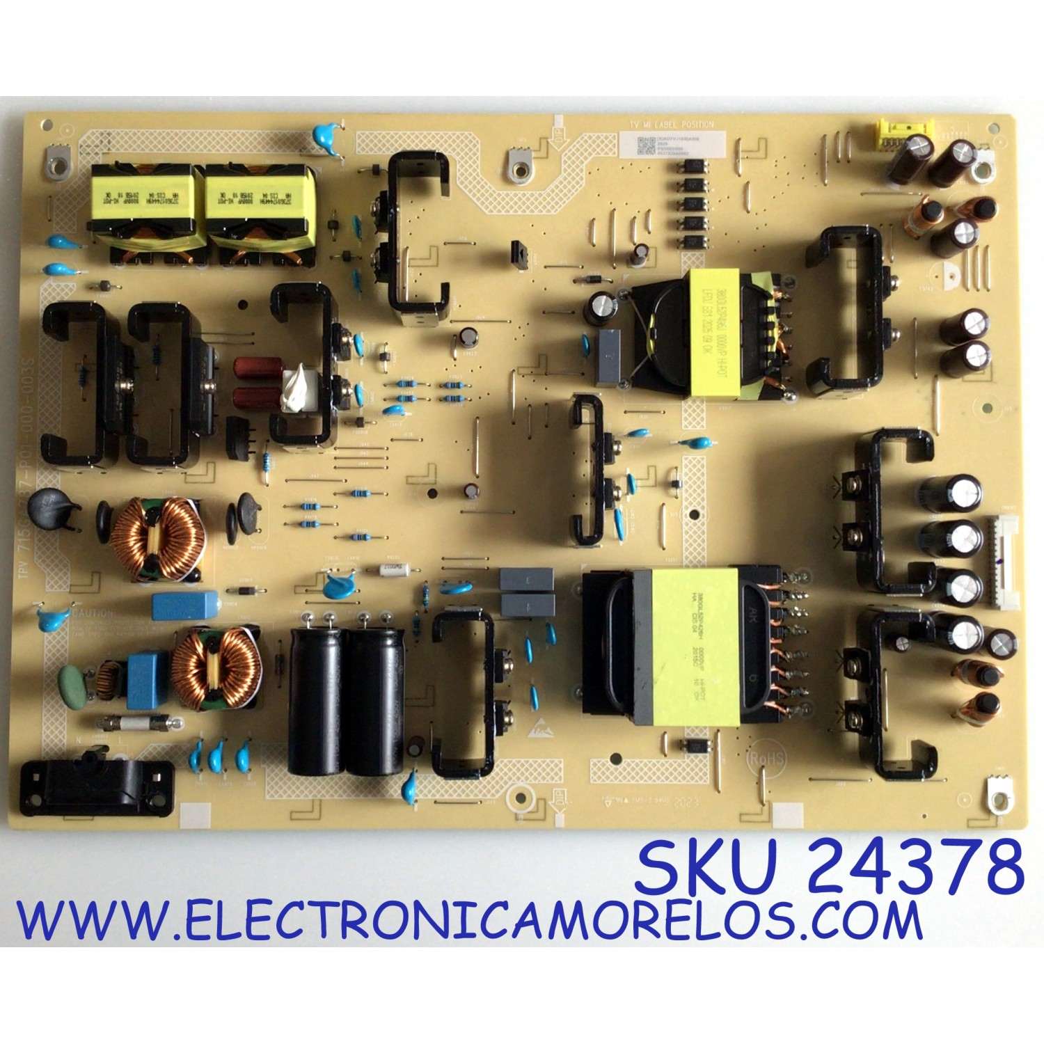 FUENTE DE PODER PARA TV VIZIO / NUMERO DE PARTE ADTVJ1840ABM / 715GA787-P01-000-003S / (X)ADTVJ1840ABM / PANEL LE650AQD (EN)(A2) / MODELO OLED65-H1 OTYPZSKW