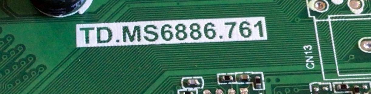 MAIN PARA TV SCEPTRE / NUMERO DE PARTE 260101014330 / TD.MS6886.761 / 4100071547 / 1110-4000094-260101014330-200319-A01540 / A20020686-0A01531 / LSC550FN11-2 / D49E3BD6B040 / PANEL HK650ELEDM-AH21H / MODELO G65 - Imagen 3