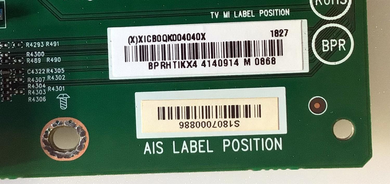 MAIN PARA TV VIZIO XICB0QK004 / 715G9370-M02-B00-005K / XICB0QK0040 / (X)XICB0QK004040X / PANEL T650QVF09.3 / MODELO P659-G1 / P659-G1 LTYAYNOV / V755-H4 LBNFB4KW - Imagen 3